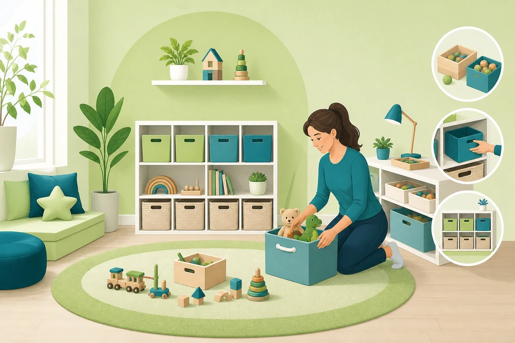 Estrategias para organizar rincones de juego ordenados y estimulantes